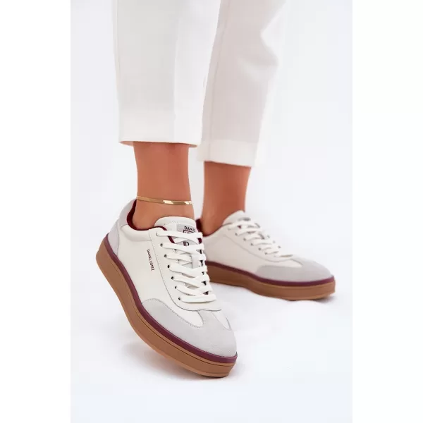  Ženske superge LOPEZ JUST DARE SS2D4008 WHITE/GREY Daniel Lopez Just Dare 