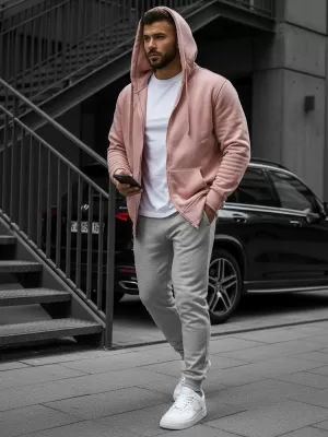Moški pulover DSTREET BX4834 ROZA
