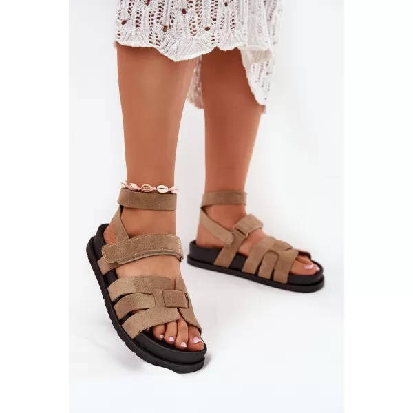  Ženske sandale BOTO VALPERA 37804 KAKI 