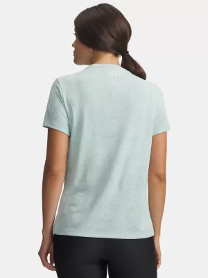 Ženska majica s kratkimi rokavi UNDER ARMOUR TECH PIXELATE SSC 6012302-703 ZELENA