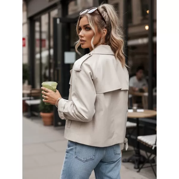  Ženski plašč DSTREET NY0772 BELA 
