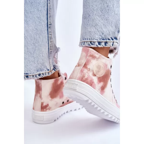  Ženske superge BIG STAR LL274048 BEIGE/NUDE Big Star Shoes 