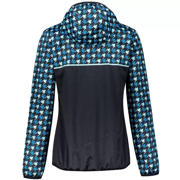 Ženska vrhunska softshell jakna ALTISPORT VOJ/ALW048JACK01 ČRNA IN MODRA 