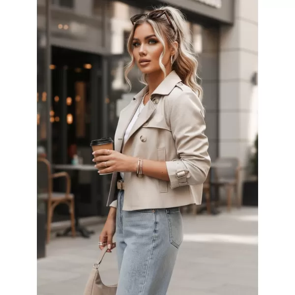  Ženski plašč DSTREET NY0772 BELA 