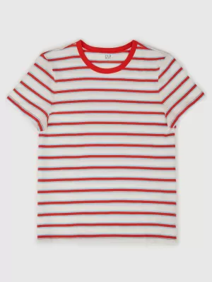 Ženska majica s kratkimi rokavi GAP CLASSIC LOGO TEE 781803-00 AMERICANA