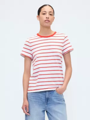Ženska majica s kratkimi rokavi GAP CLASSIC LOGO TEE 781803-00 AMERICANA