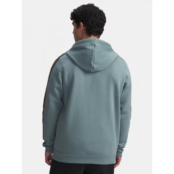  Moški pulover UNDER ARMOUR UA ICON FLEECE FZ TAPING 1390298-587 MODRA 