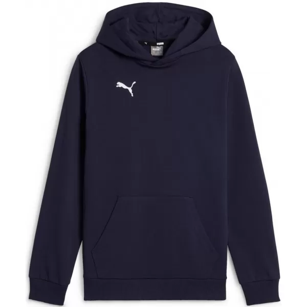  Otroški pulover PUMA TEAMGOAL CASUALS HOODY JR 658619-06 PUMA MORNARSKO MODRA/PUMA BELA 