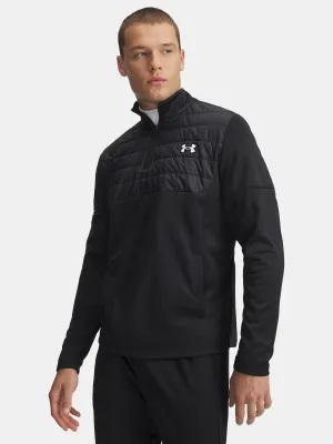 Moški pulover UNDER ARMOUR UA ARMOUR FLC PRO UTILITY QZ 6005688-001 ČRNA