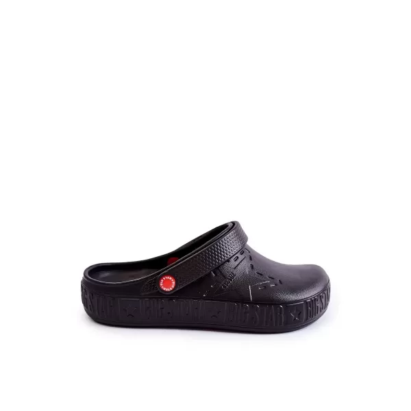  Moški natikači BIG STAR II175001 BLACK Big Star Shoes 