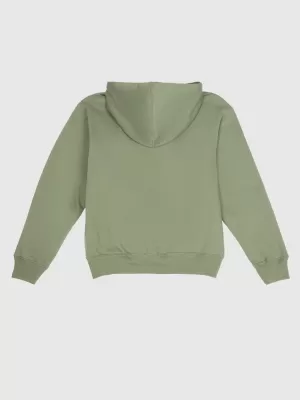 Ženski pulover GAP LOGO PULLOVER HOODIE 800434-09 MESKULEN ZELENA