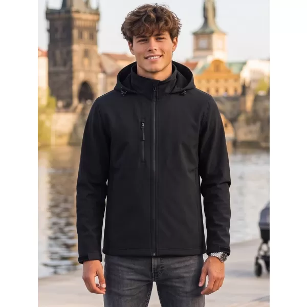  Moška softshell jakna ALTISPORT NoPrint NP/ALM845 EBENOVINASTO SIVA 
