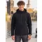 Moška softshell jakna ALTISPORT NoPrint NP/ALM845 EBENOVINASTO SIVA