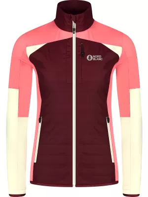 Ženska jakna NORDBLANC ORIGINATION NBWJL8330 BORDO