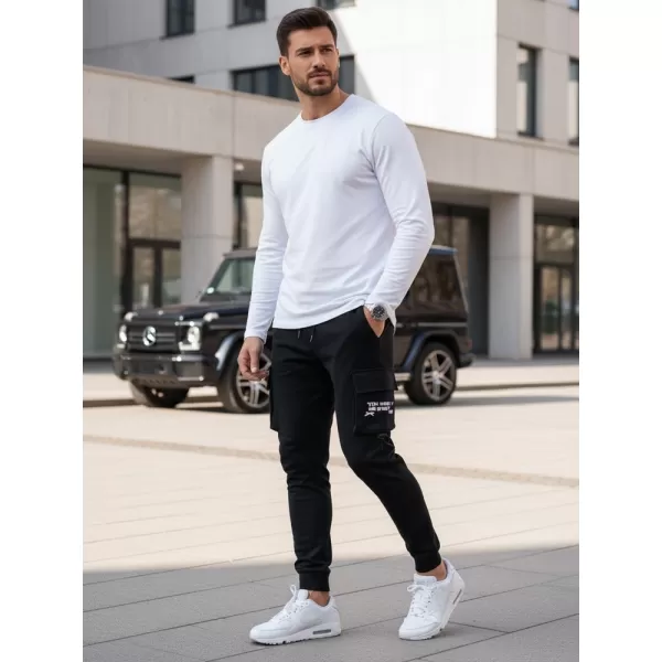  Moške hlače DSTREET UX4161 ČRNA 