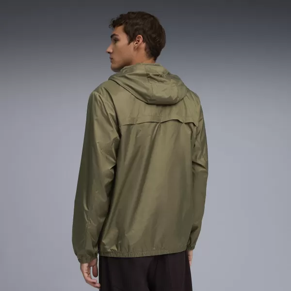  Moška vetrovka PUMA ESS REGULAR WINDBREAKER 684625_81 LONDON GREEN 