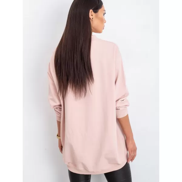  Ženski pulover BASIC FEEL GOOD RV-BL-5185.93P SVETLO ROZA 