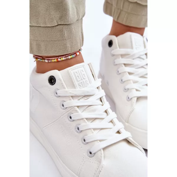  Ženske superge BIG STAR LL274002 WHITE Big Star Shoes 