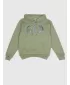 Ženski pulover GAP LOGO PULLOVER HOODIE 800434-09 MESKULEN ZELENA
