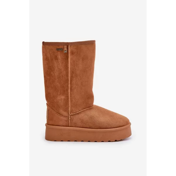  Ženski čevlji BIG STAR OO274893 BROWN/BEIGE Big Star Shoes 