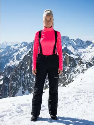Ženske smučarske hlače ALTISPORT KROTA ČRNA