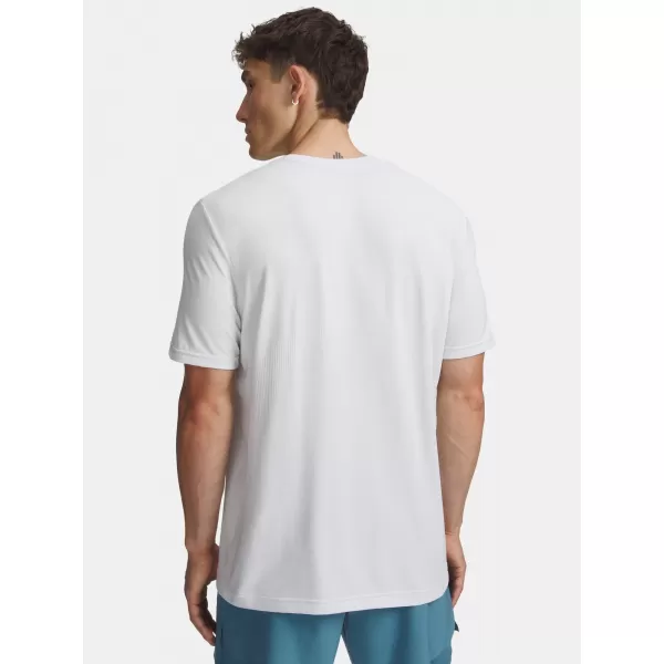  Moška majica s kratkimi rokavi UNDER ARMOUR UA VANISH ELITE SEAMLESS SS 6010591-100 BELA 
