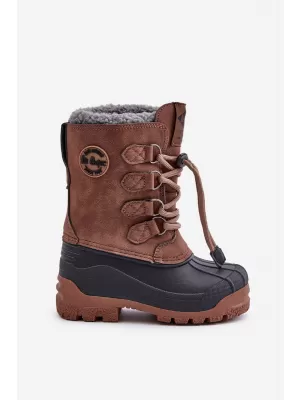 Otroški snežaki LEE COOPER LCJ-24-44-2842K RJAVA