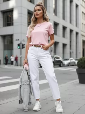 Ženske hlače DSTREET UY2884 BELA