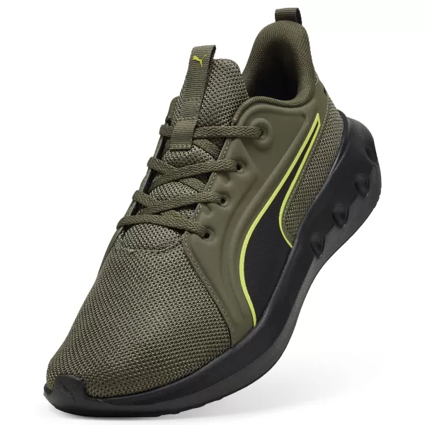  Škornji PUMA SOFTRIDE CARSON 310154_22 LODEN ZELENA/ČRNA/LUX LIMETA 