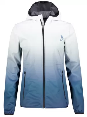 Ženska vrhunska softshell jakna ALTISPORT VOJ/ALW126JACK01 MORNARSKO MODRA/BELA