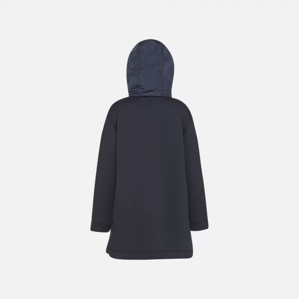  Ženska parka GEOX SWEATER G012426 TEMNO MODRA 