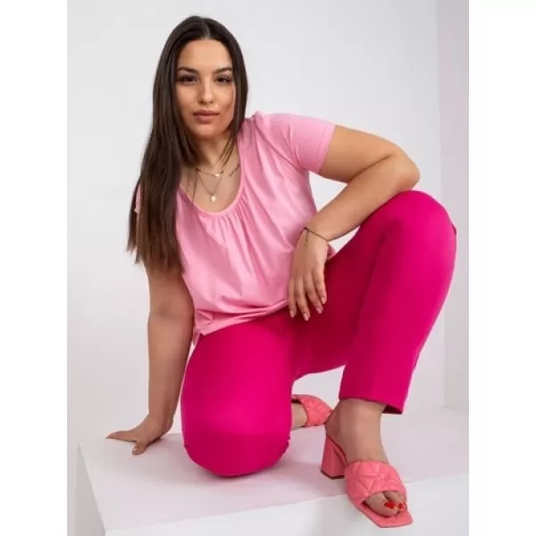  Ženska majica s kratkimi rokavi BASIC FEEL GOOD RV-TS-6320.85P ROZA 