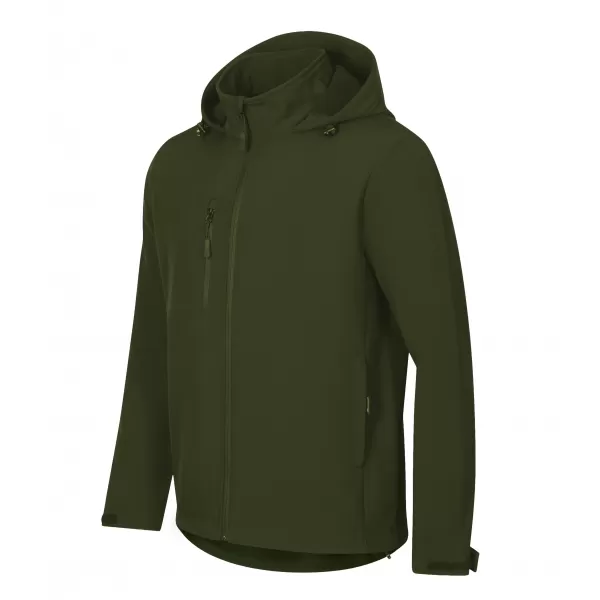  Moška softshell jakna ALTISPORT NoPrint NP/ALM845 VOJAŠKI 