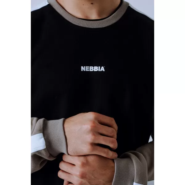  Pulover sproščenega kroja POWER 903 SVETLO RJAV PEPEL Nebbia 