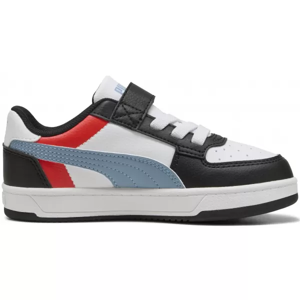  Otroški čevlji PUMA CAVEN 2.0 BLOCK AC+ PS 394462-17 PUMA BELA/HLADNO MODRA/ČRNA 