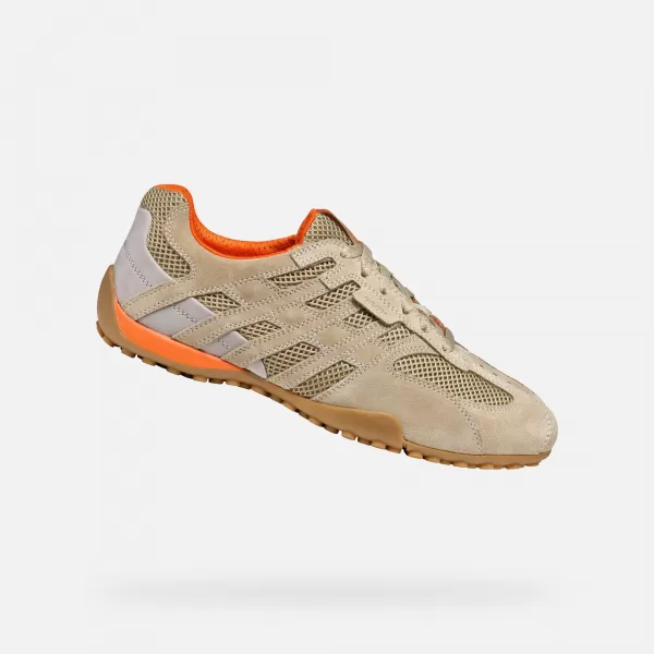  Moške superge GEOX SNAKE ORIGINAL G002963 BEŽ 