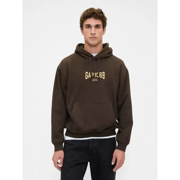  Moški pulover GAP LOGO PULLOVER HOODIE 821291-01 TLA 