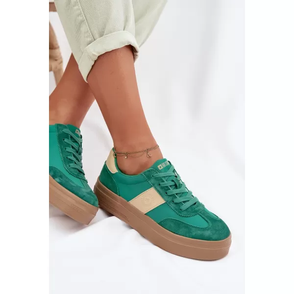  Ženske superge BIG STAR TT274163 GREEN Big Star Shoes 