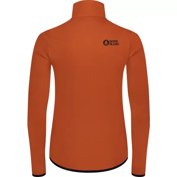  Ženski powerfleece pulover NORDBLANC SEDGE NBWFL8291 RJAVA 