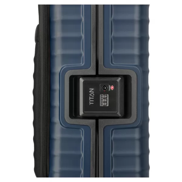  Vgrajeni kovček TITAN Overseas S Front pocket POLNOČNO MODRA 
