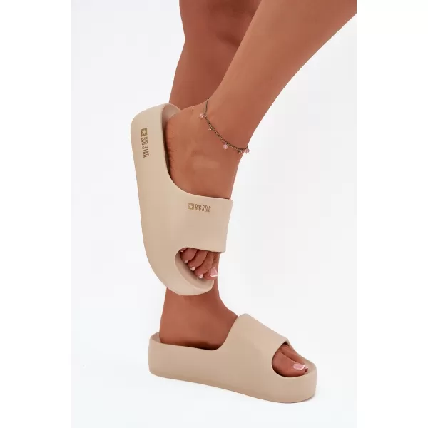  Ženski natikači BIG STAR SS274722 BEIGE Big Star Shoes 