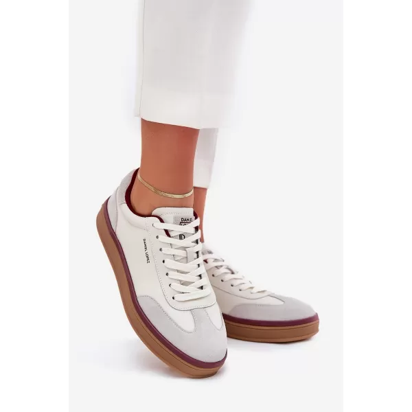  Ženske superge LOPEZ JUST DARE SS2D4008 WHITE/GREY Daniel Lopez Just Dare 