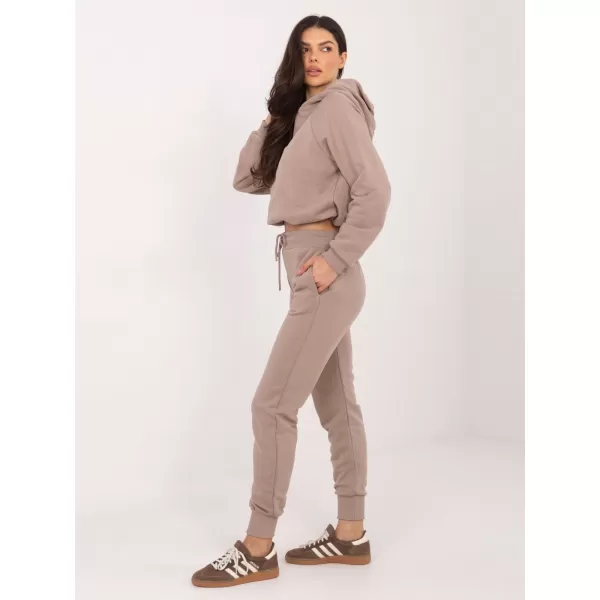  Ženski komplet BASIC FEEL GOOD RV-KMPL-5757.68 TEMNO BEŽ 
