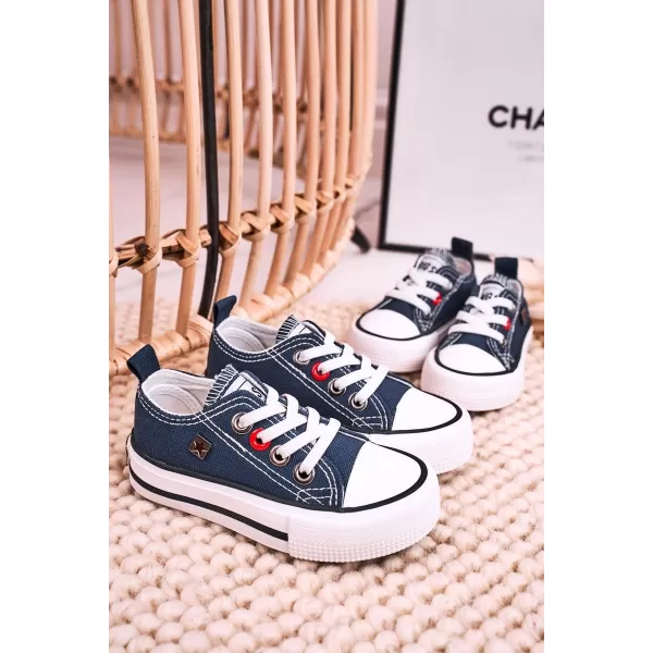  Otroške superge BIG STAR HH374195 NAVY Big Star Shoes 