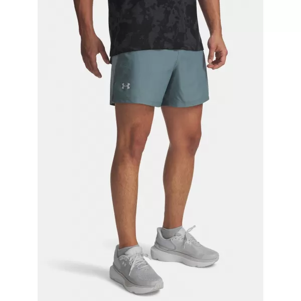  Moške kratke hlače UNDER ARMOUR UA LAUNCH 5'' SHORTS 1382617-587 MODRA 