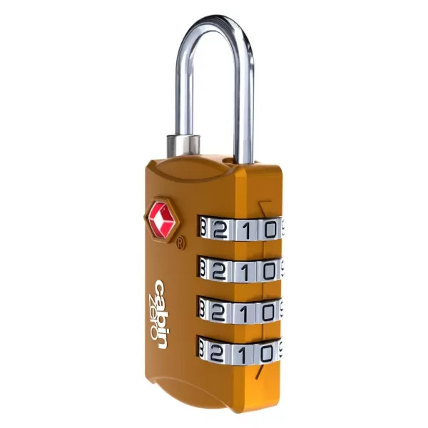  Zaklepanje CABINZERO TSA Travel Lock POMARANČNI HLAD 