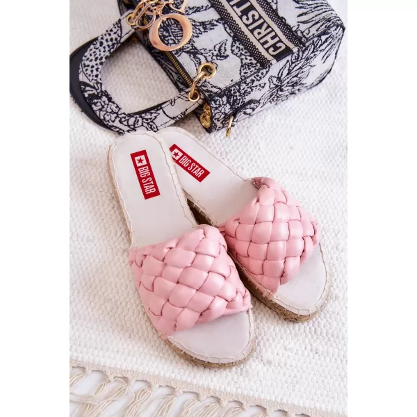  Ženski natikači BIG STAR JJ274921 PINK Big Star Shoes 