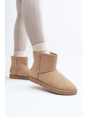Ženski škornji za sneg CROSS MM2R4023C BEIGE Cross Jeans