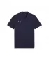 Moška majica s kratkimi rokavi z ovratnikom PUMA TEAMGOAL CASUALS POLO 658605_06 PUMA MORNARSKO MODRA/PUMA BELA
