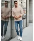 Moški pulover DSTREET WX1578 BEŽ